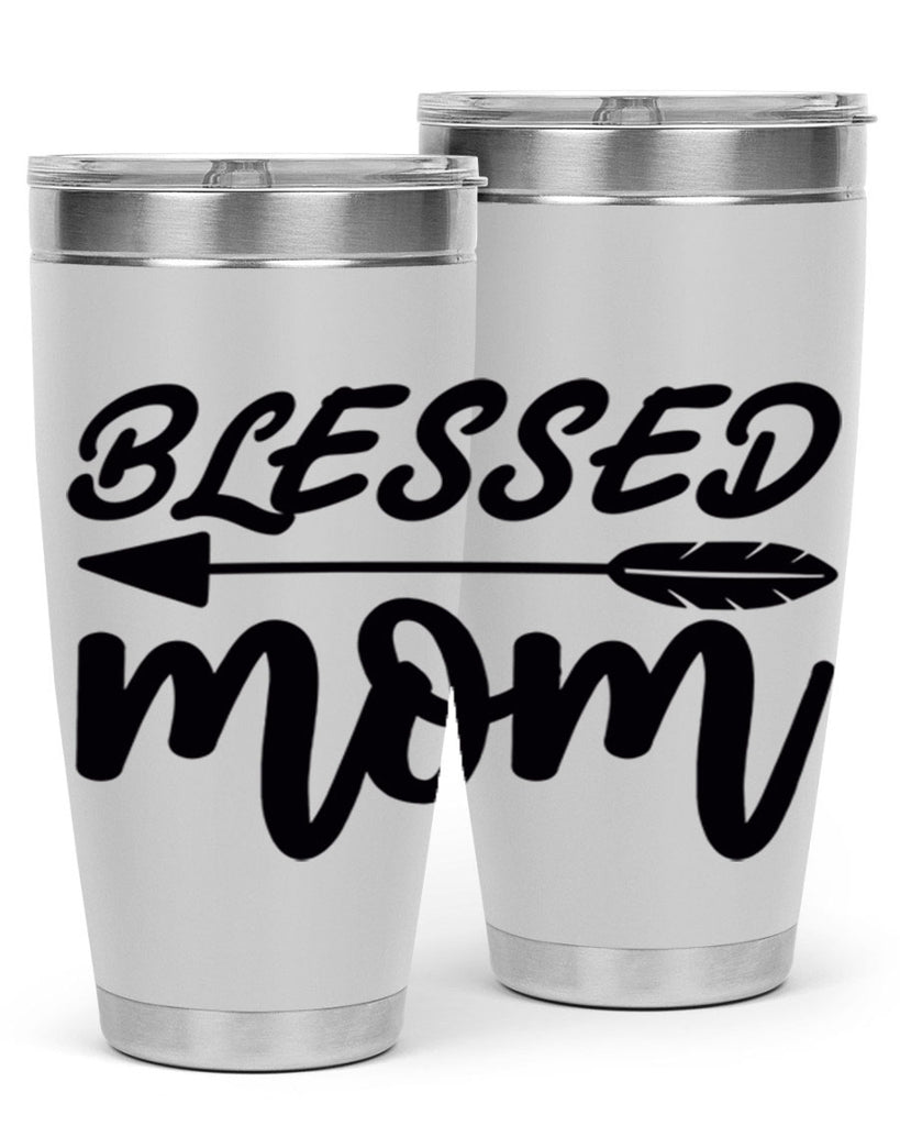 blessed mom 270#- mom- Tumbler