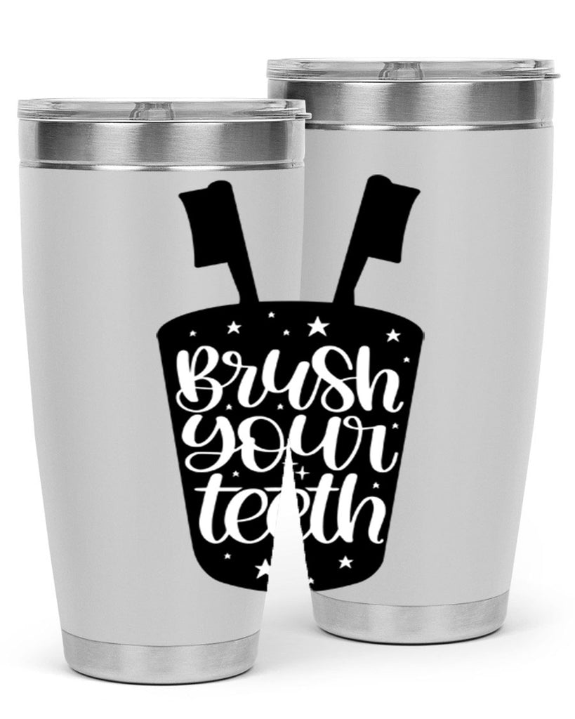 brush your teeth 45#- bathroom- Tumbler