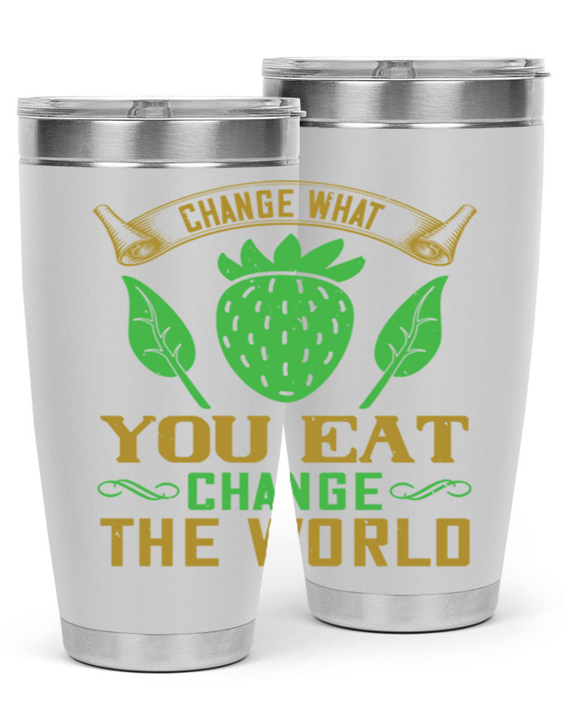 change what you eat change the world 146#- vegan- Tumbler