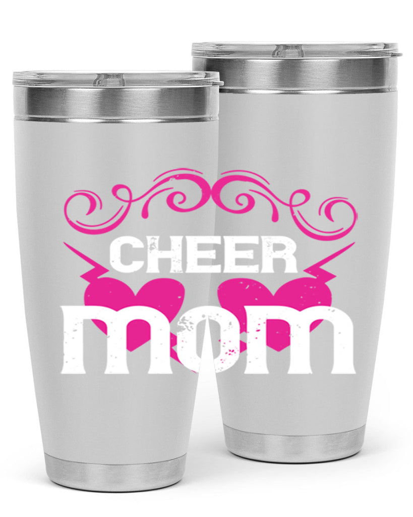 cheer mom 194#- mom- Tumbler