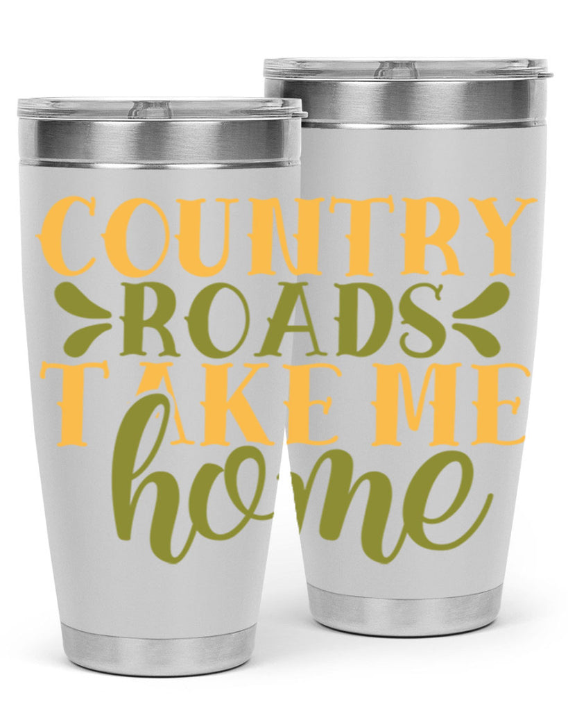 country roads take me home 19#- farming and gardening- Tumbler