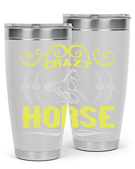 crazy horse Style 9#- horse- Tumbler