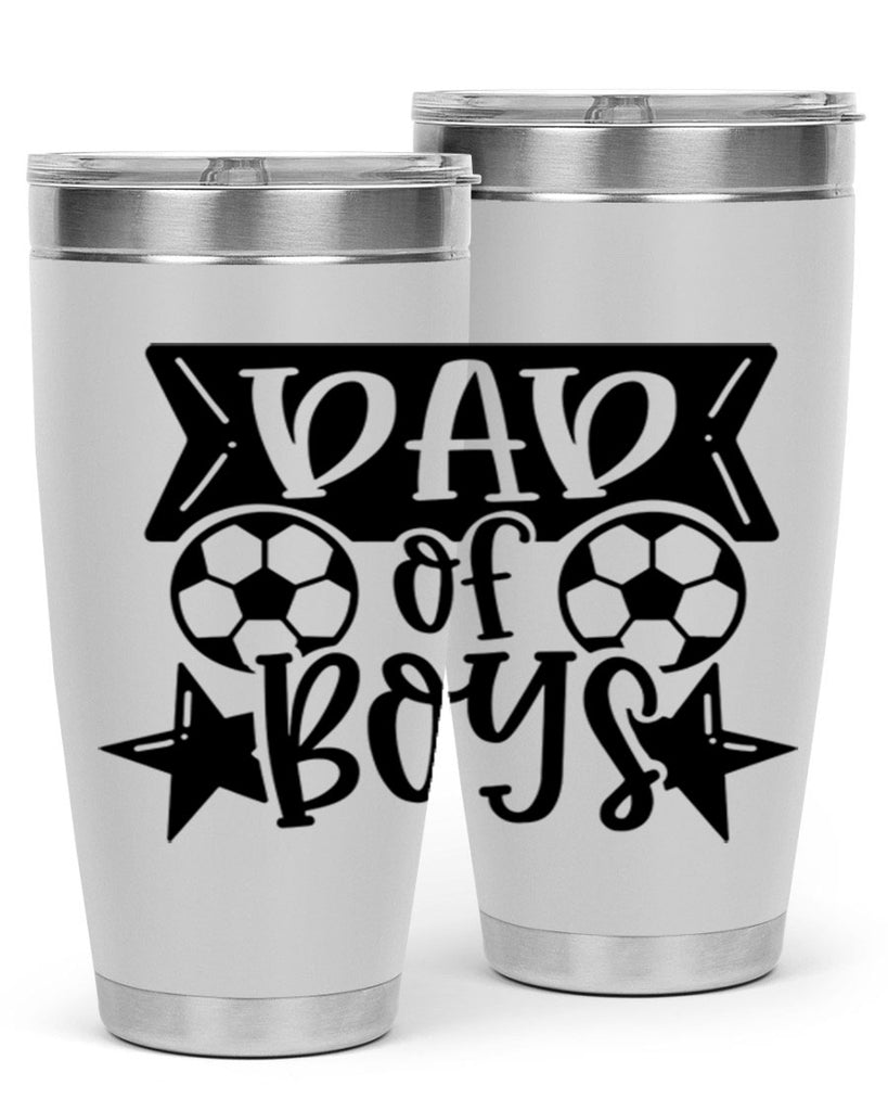 dad of boy 61#- fathers day- Tumbler