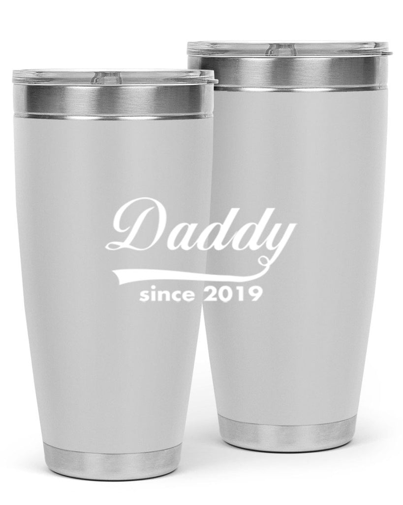 daddy since 21#- dad- Tumbler