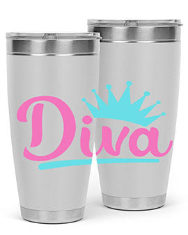 diva Style 121#- dog- Tumbler