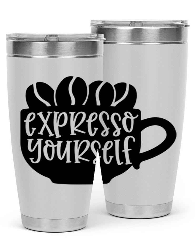 expresso yourself 56#- wine- Tumbler