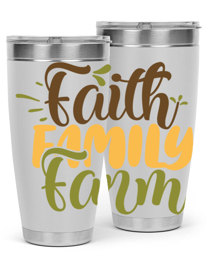 faith family farm 17#- farming and gardening- Tumbler