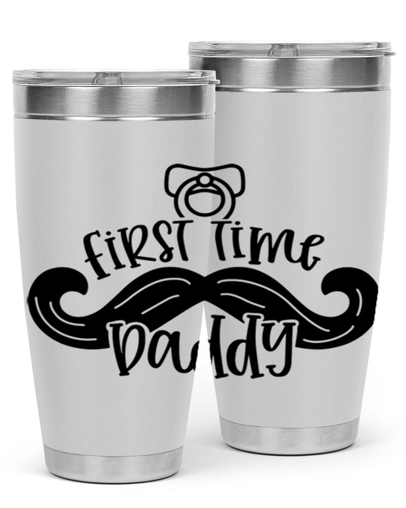 first time daddy 51#- fathers day- Tumbler
