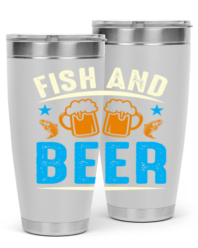 fish and beer 114#- beer- Tumbler