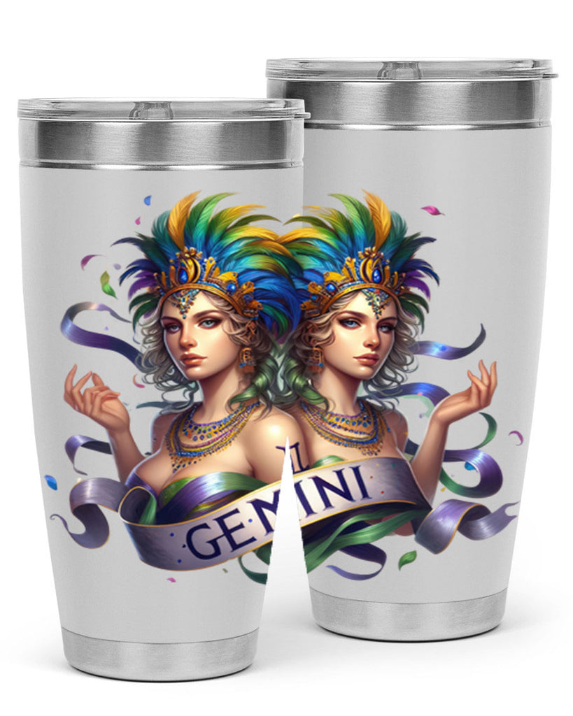 gemini 243#- zodiac- Tumbler