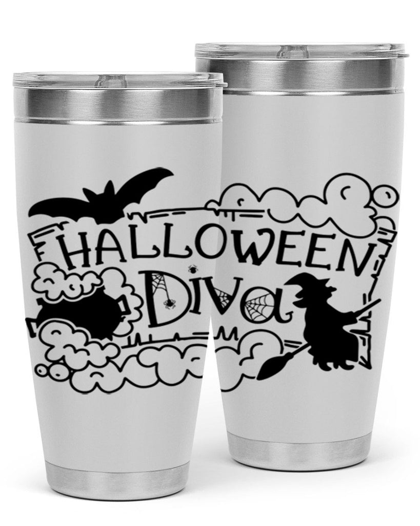 halloween diva 74#- halloween- Tumbler