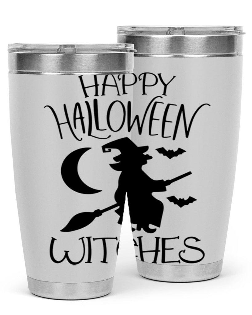 happy halloween witches 63#- halloween- Tumbler