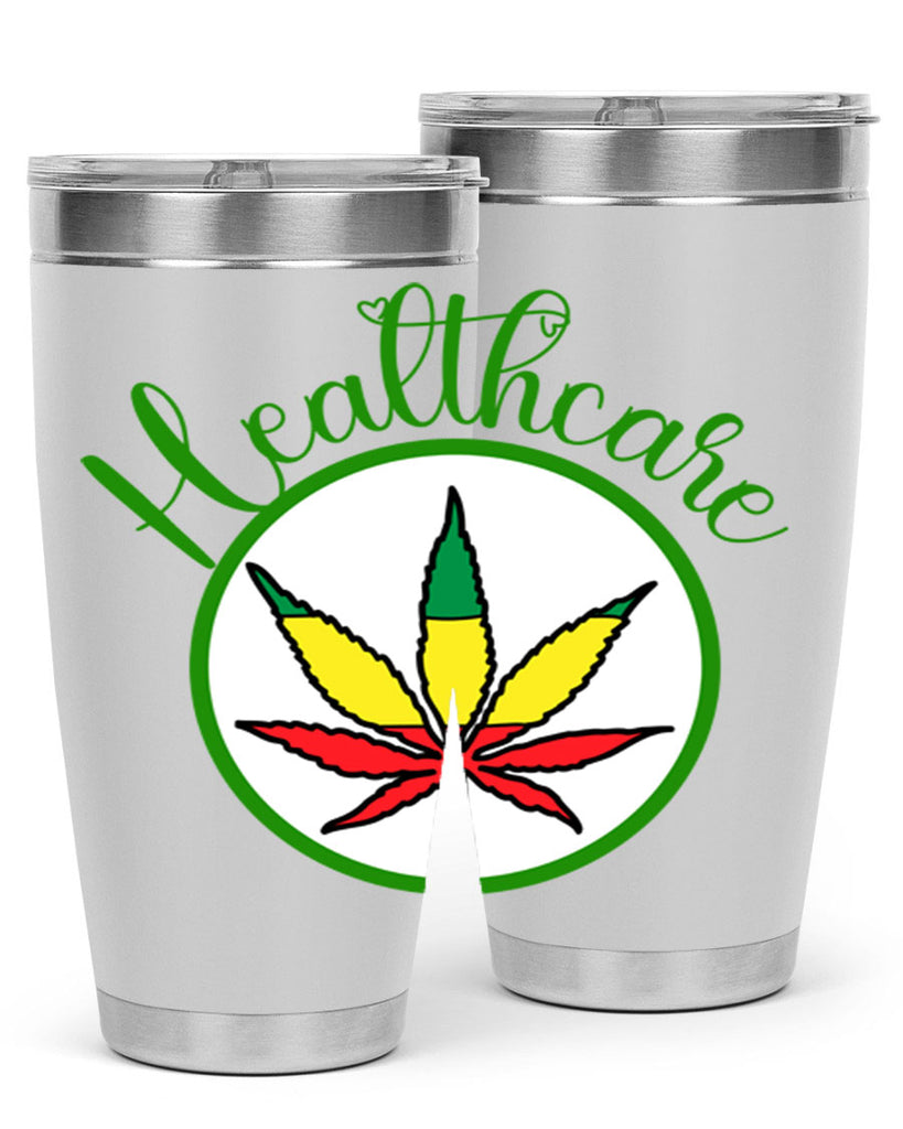 healthcare weed 106#- marijuana- Tumbler