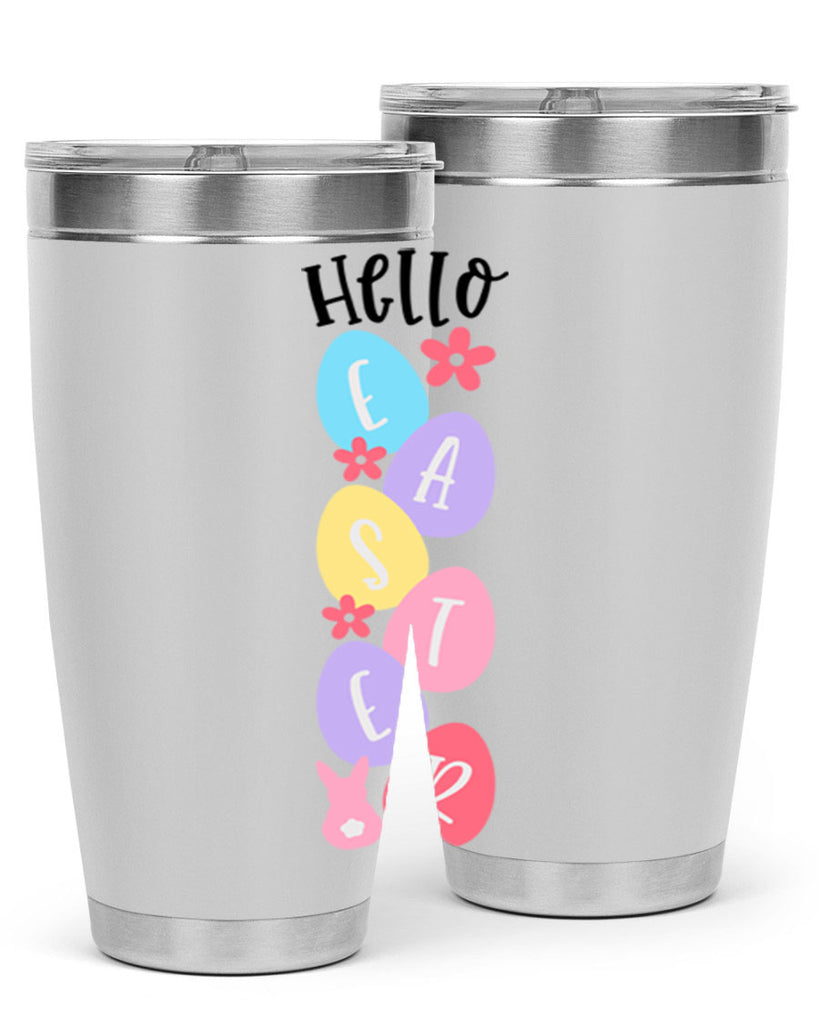 hello easter 32#- easter- Tumbler