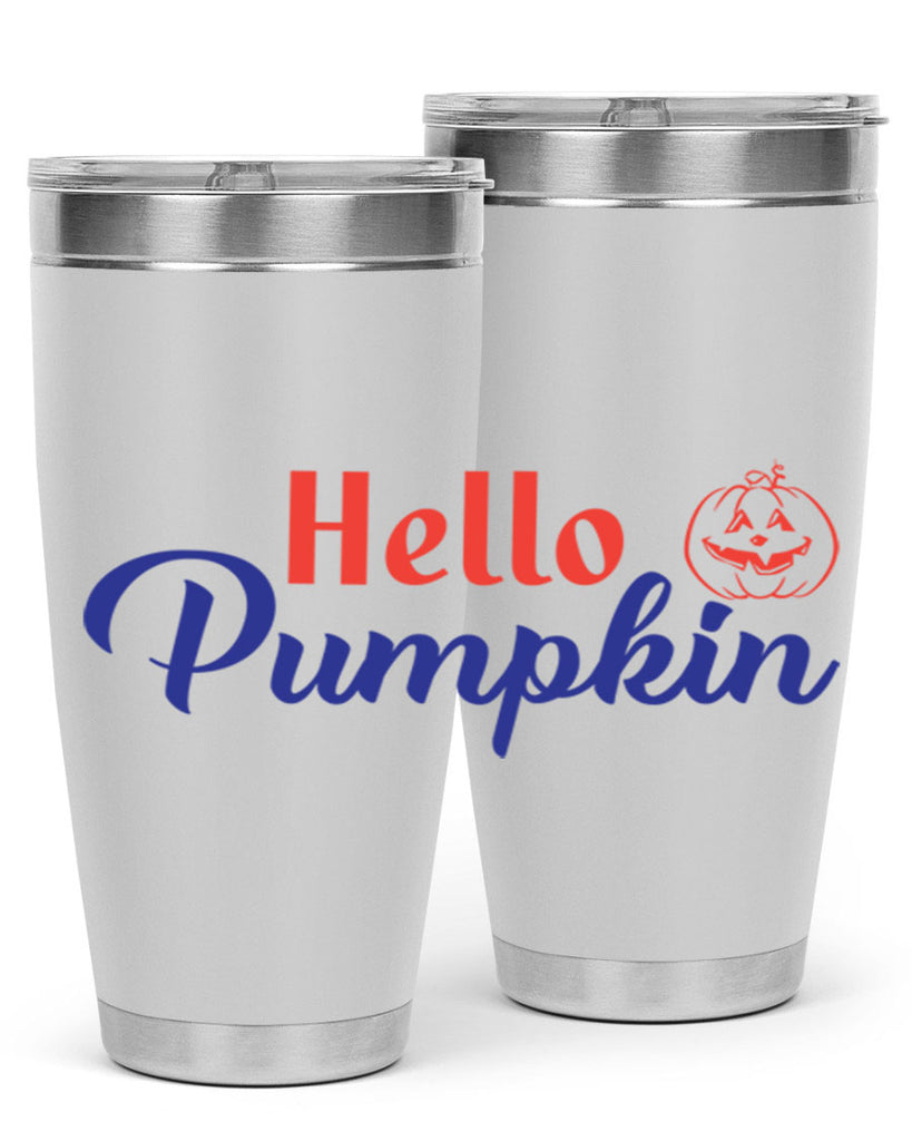 hello pumpkin 288#- fall- Tumbler