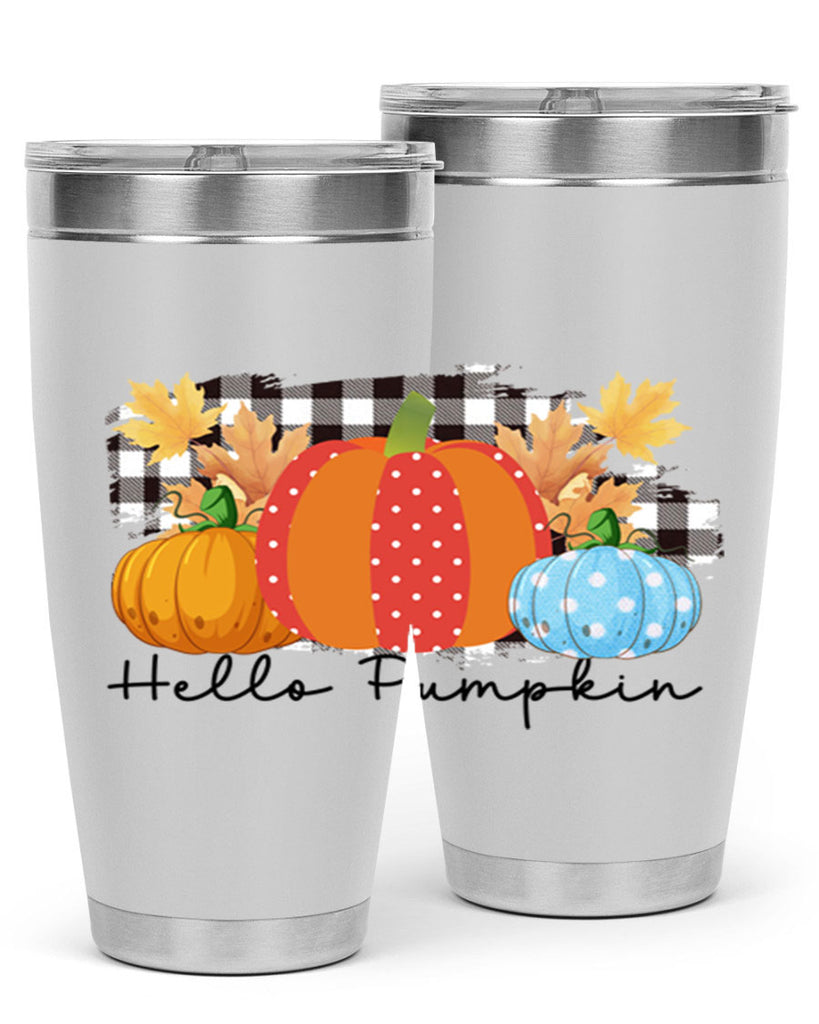 hello pumpkin 290#- fall- Tumbler