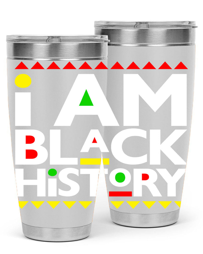 i am black  history 116#- black words phrases- Cotton Tank