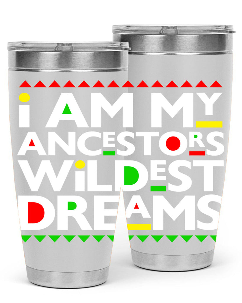 i am my  ancestors wildest dreams 115#- black words phrases- Cotton Tank