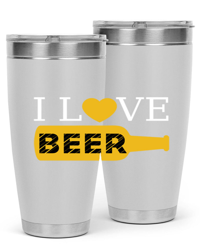 i love beer 75#- beer- Tumbler