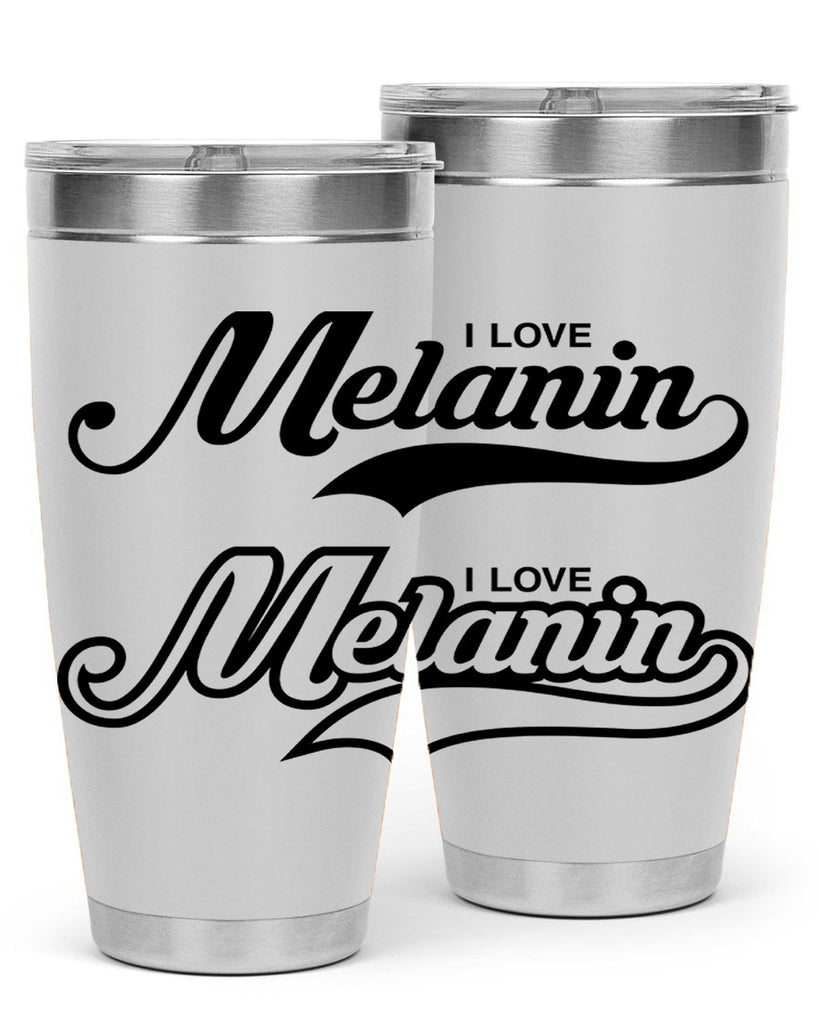 i love melanin 112#- black words phrases- Cotton Tank