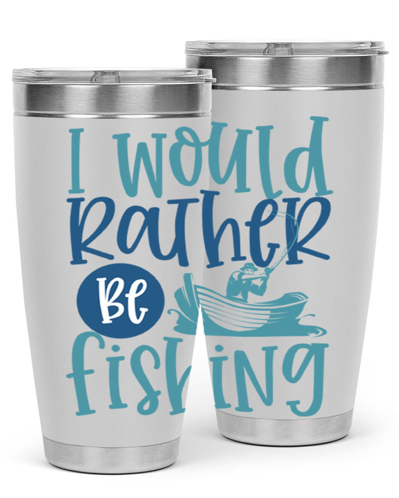 i would rather be fishing 211#- fishing- Tumbler