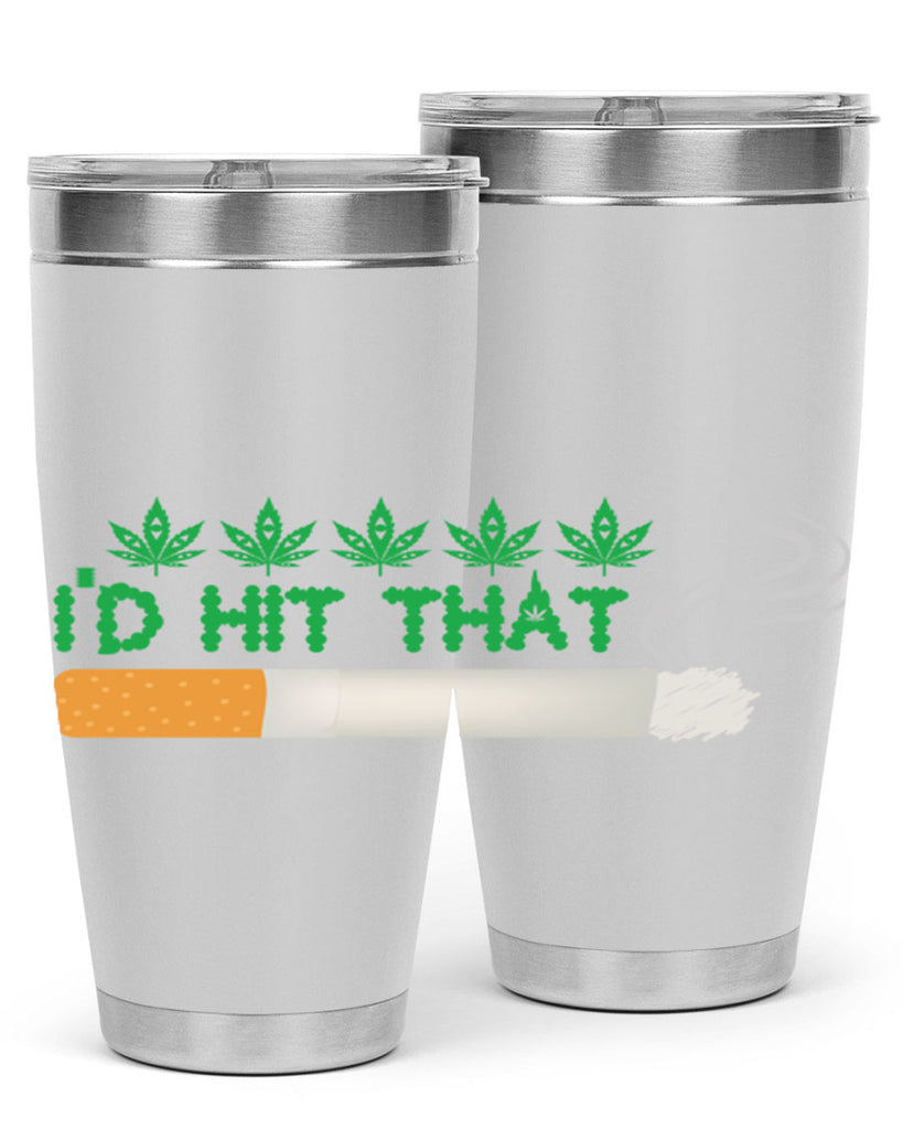 id hit that weed 142#- marijuana- Tumbler