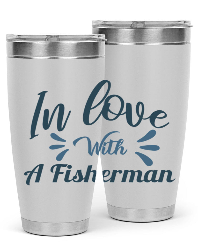 in love with 83#- fishing- Tumbler