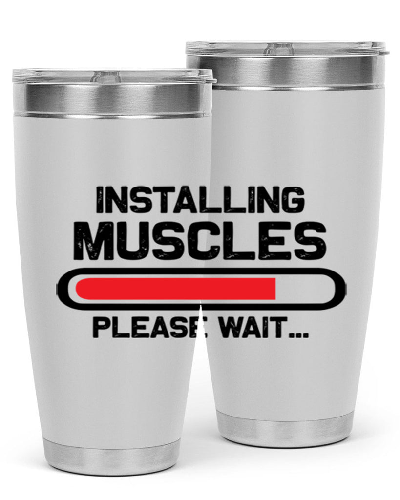 installing muscles please wait 7#- gym- Tumbler