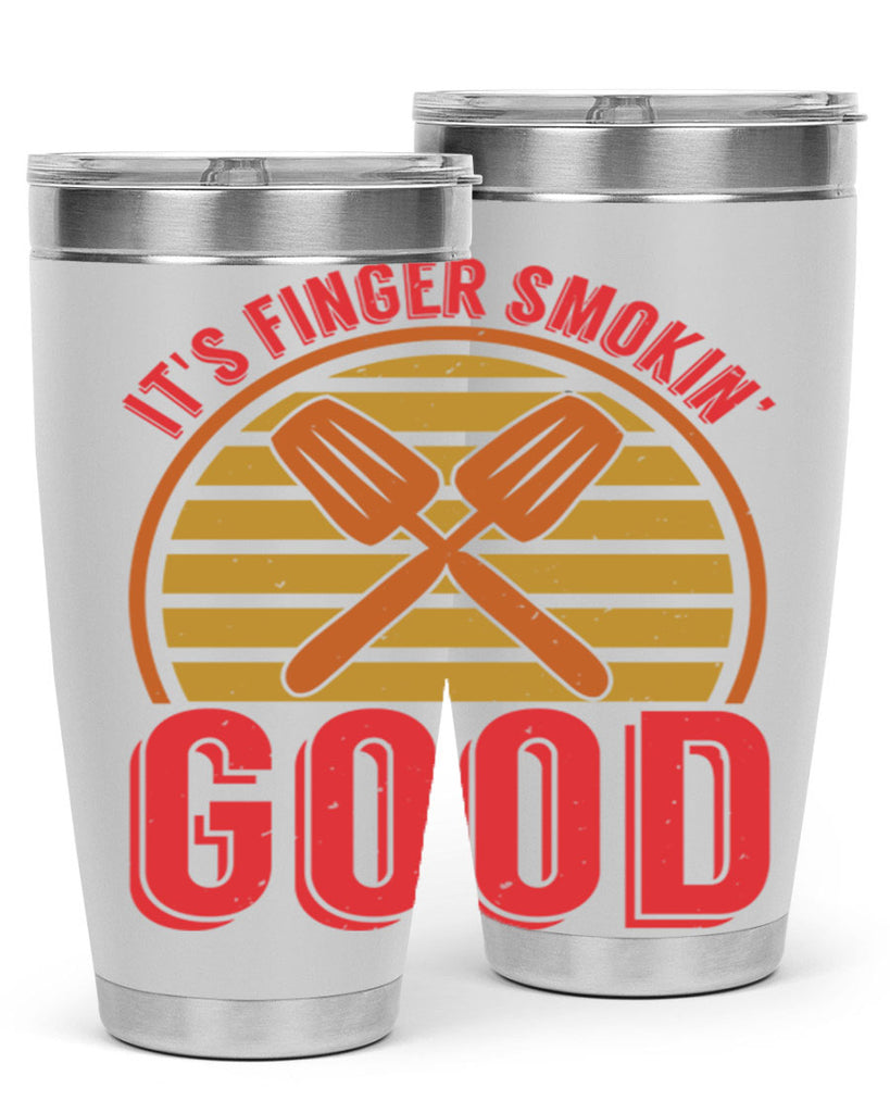 its finger smokin good 31#- bbq- Tumbler