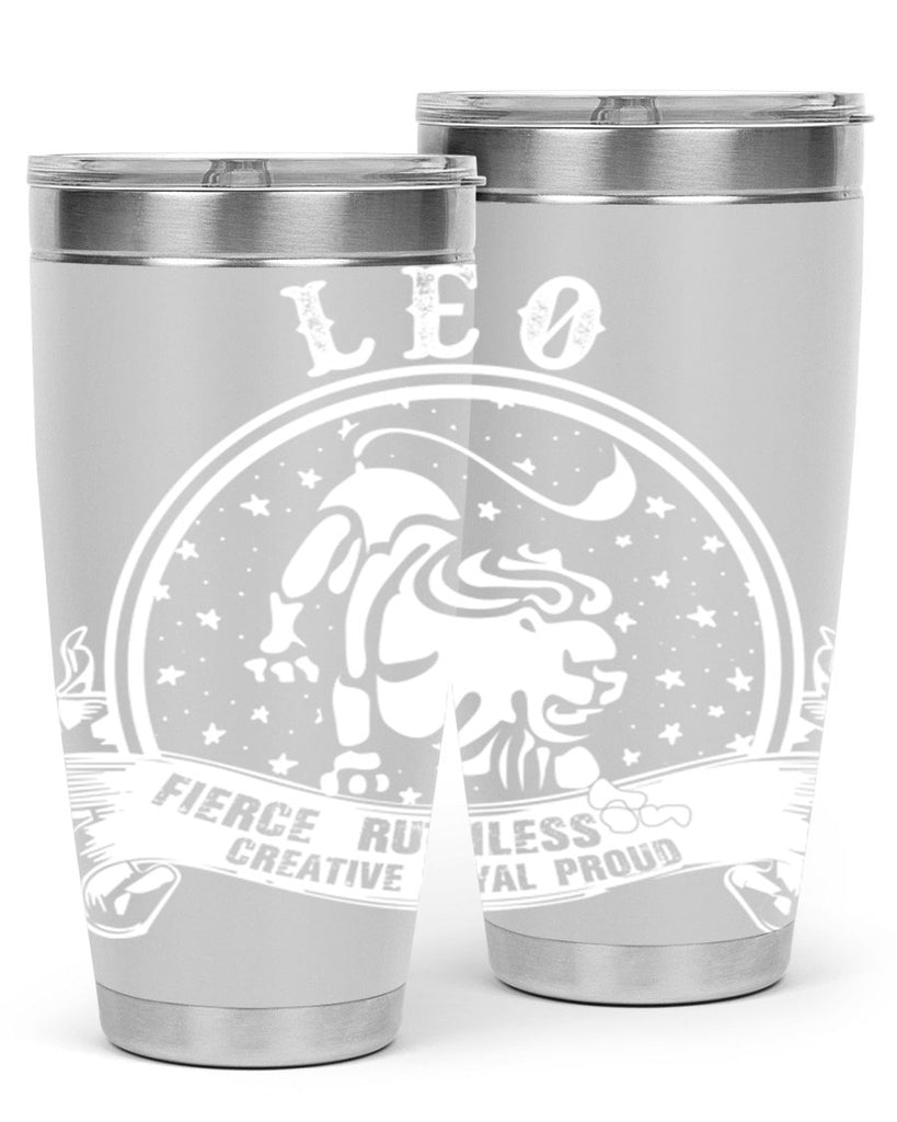 leo 18#- zodiac- Tumbler