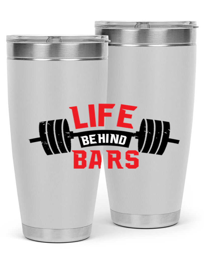 life behind bars 6#- gym- Tumbler