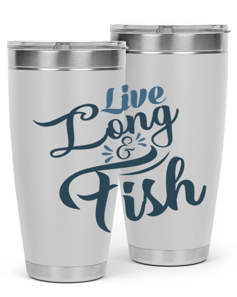 live long 61#- fishing- Tumbler