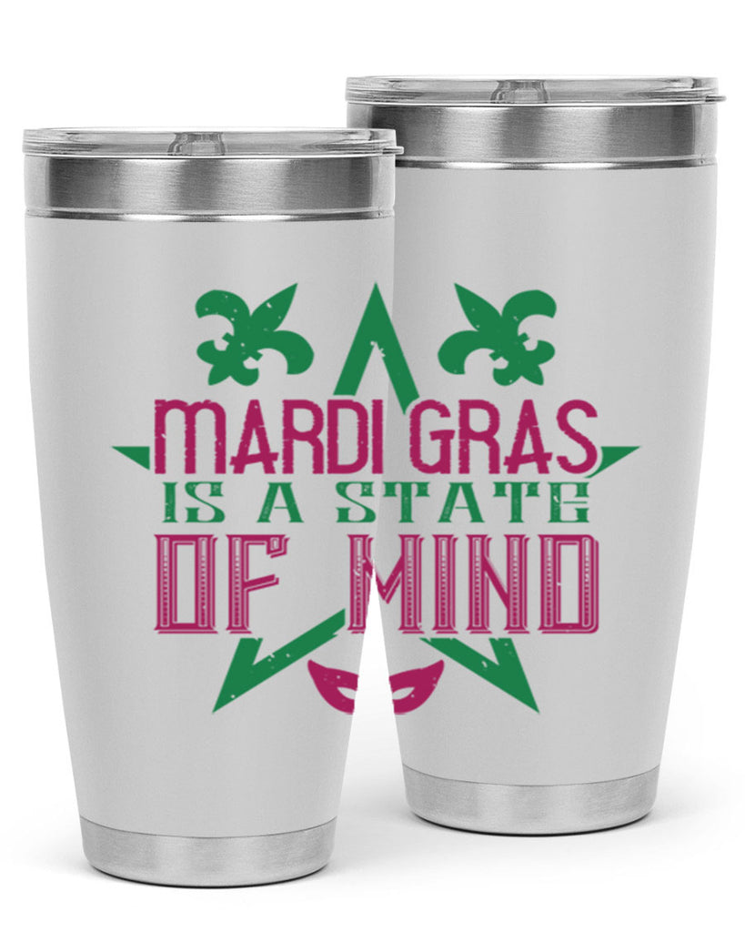 mardi gras is a state of mind 47#- mardi gras- Tumbler