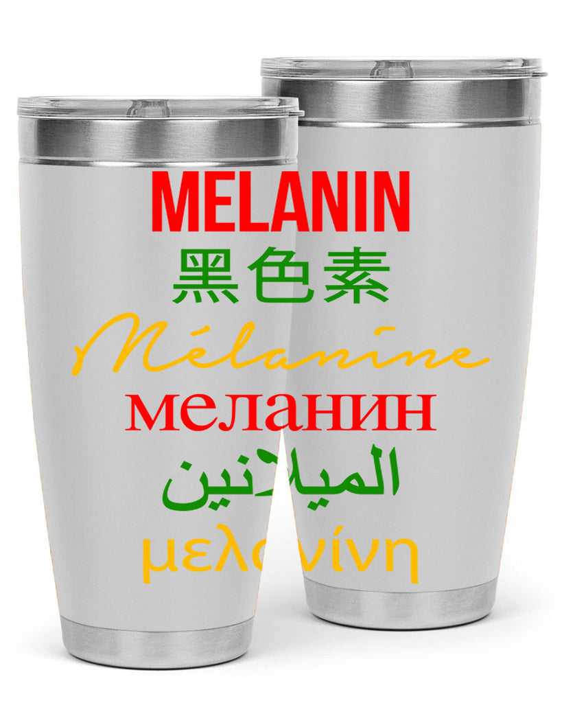 melanin multilingual 88#- black words phrases- Cotton Tank