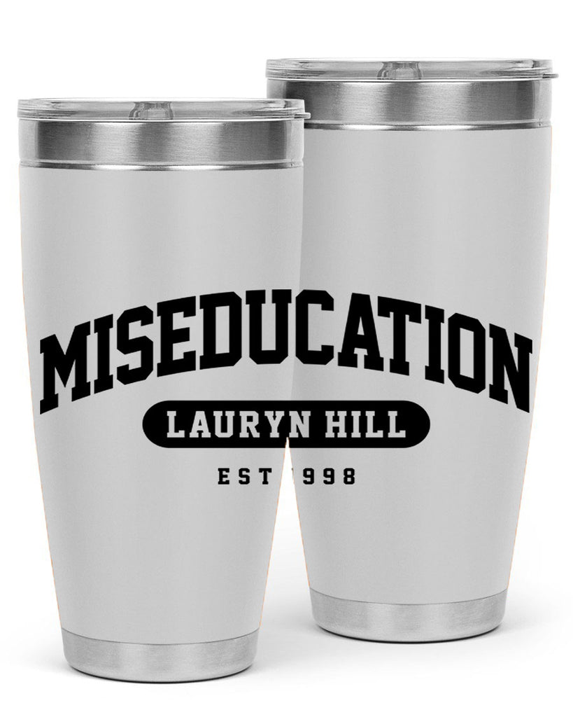 miseducation of lauryn hill college 67#- black words phrases- Cotton Tank