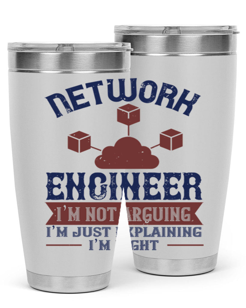 network engineer I am not arguing Im just explaining im right Style 42#- engineer- tumbler