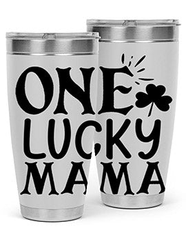 one lucky mama Style 34#- autism- Tumbler