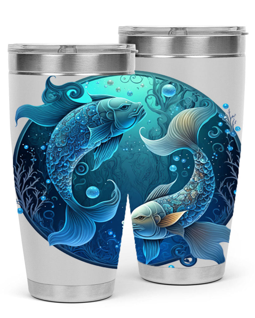 pisces 364#- zodiac- Tumbler