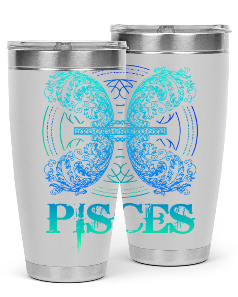 pisces Zodiac 381#- zodiac- Tumbler