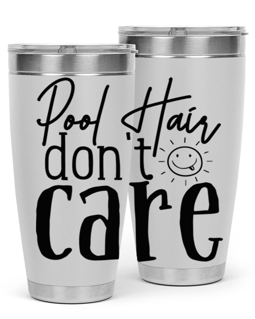 pool hair dont care Style 81#- summer- Tumbler