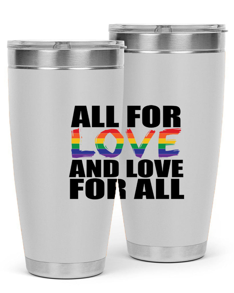 pride love for all 65#- lgbt- Tumbler