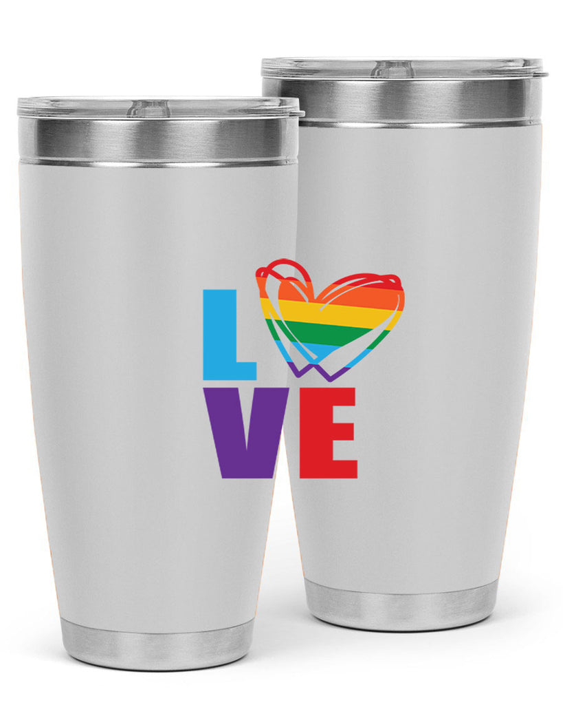 pride love heart 64#- lgbt- Tumbler