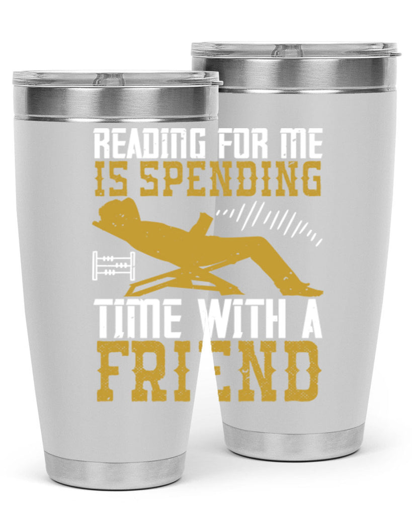 reading for me is spending time with a friend 19#- reading- Tumbler