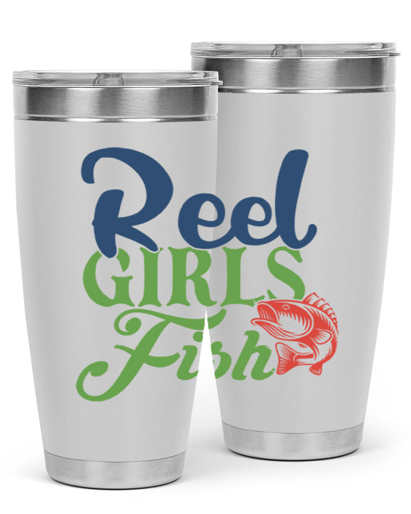 reel girls fish 199#- fishing- Tumbler