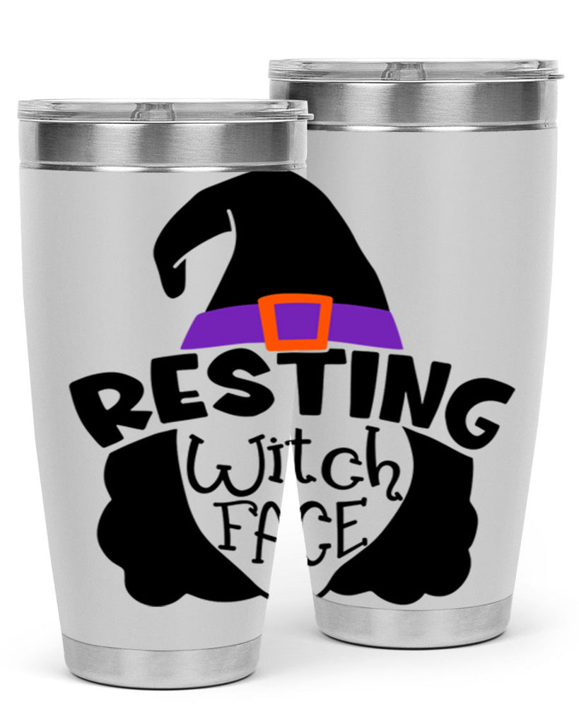 resting witch face 28#- halloween- Tumbler