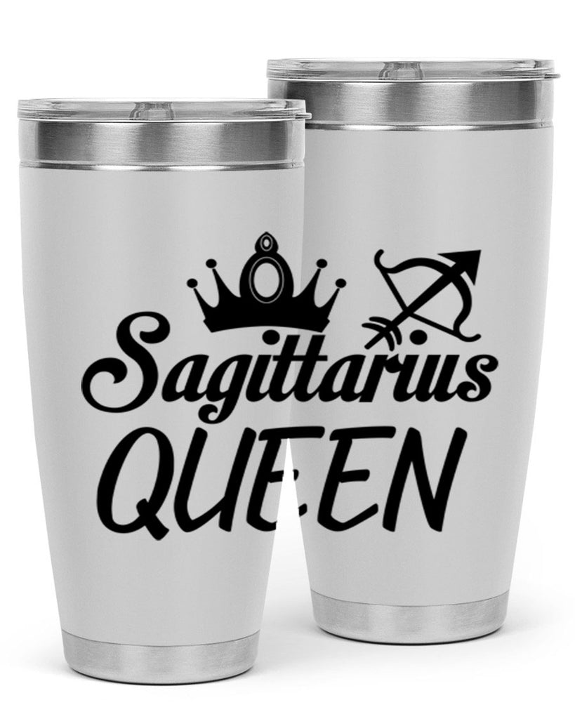 sagittarius queen 412#- zodiac- Tumbler
