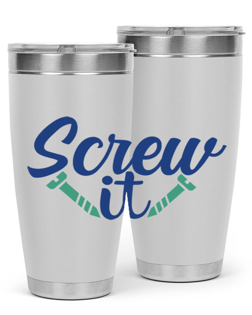 screw it 168#- wine- Tumbler