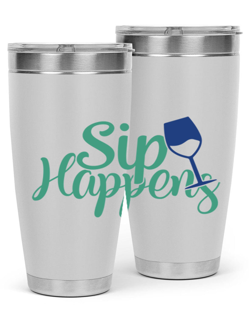 sip happens 166#- wine- Tumbler