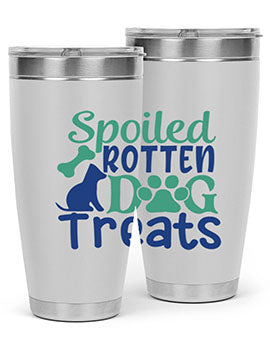 spoiled rotten dog treats Style 62#- dog- Tumbler