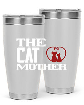 the cat mother Style 117#- cat- Tumbler